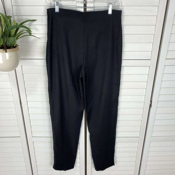 Lior Paris‎ Black Depose Classic Pants Side Zip Split Cuff Womens Size T2 US 6 - Picture 5 of 11